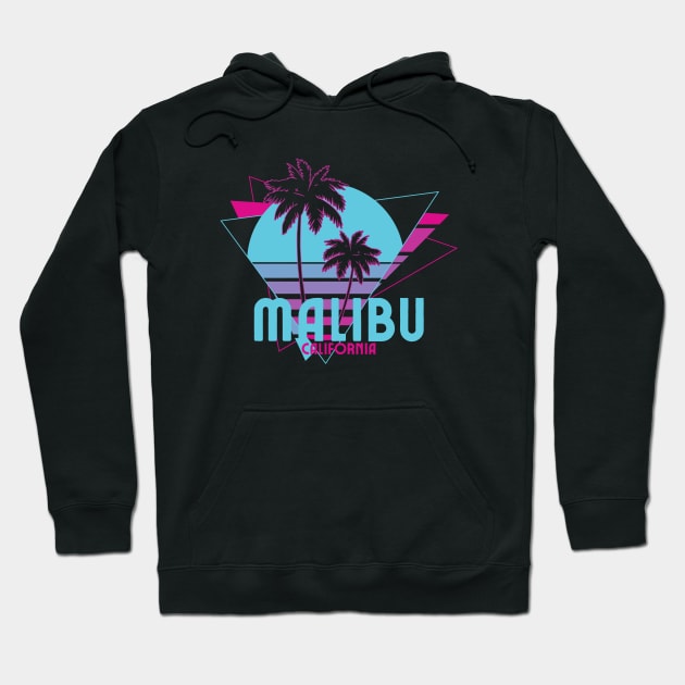 Malibu Hoodie by Myartstor 